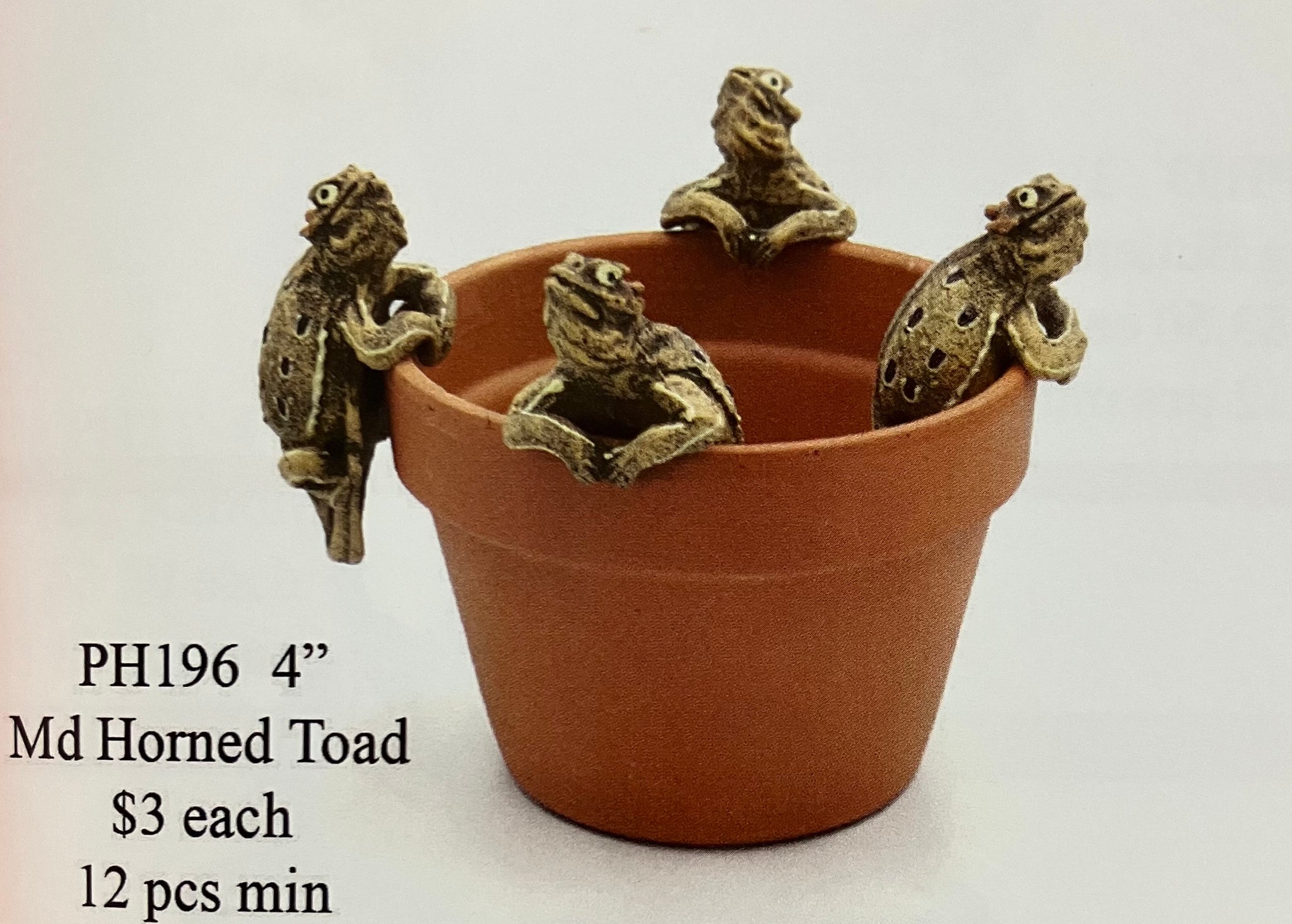Horned Toads – Land & Sea 203-240-9218 (MINIMUM ORDER $150)
